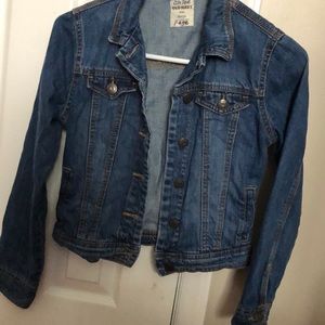 A girls jean jacket